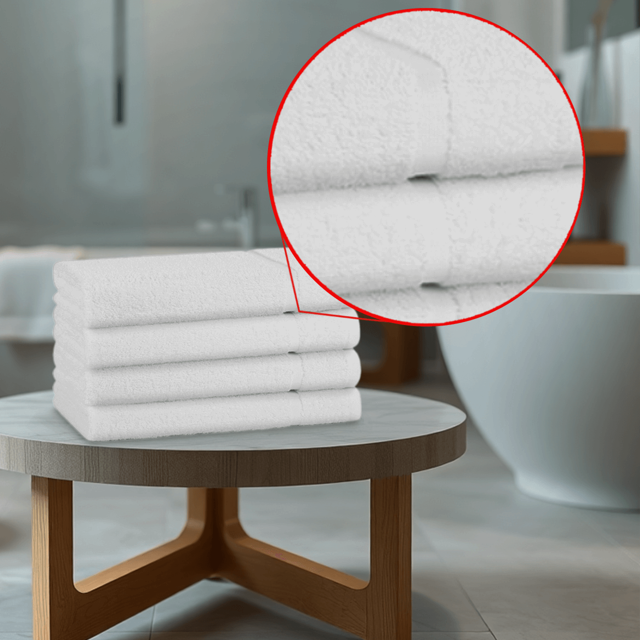 500 GSM 100% Cotton Institutional Towels