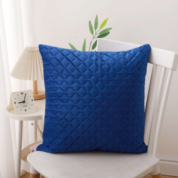 Quilted Velvet Cushion Covers
