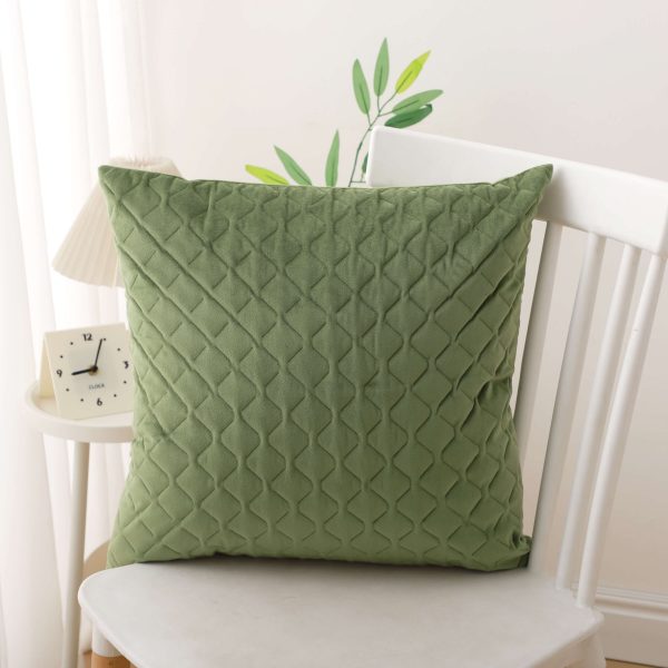 Quilted Velvet Cushion Covers