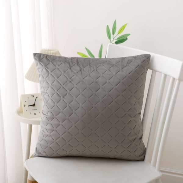 Quilted Velvet Cushion Covers