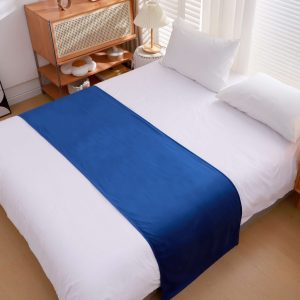 Solid Velvet Bed Runners
