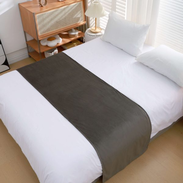 Solid Velvet Bed Runners