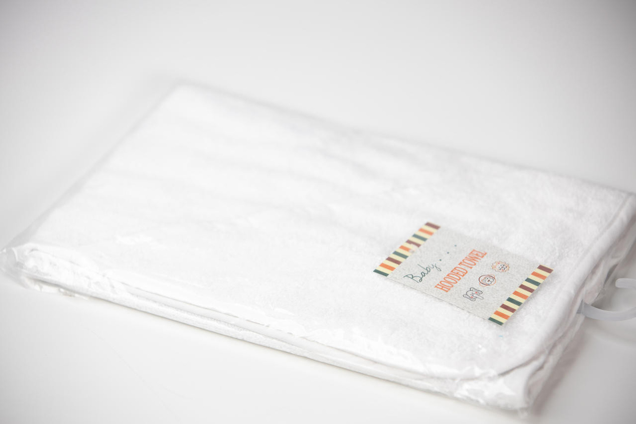 Baby Hooded Towel (Terry Towelling)