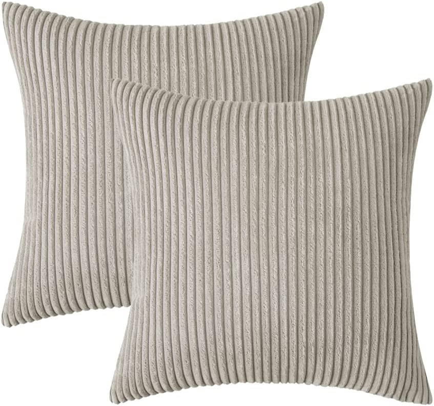 Corn Corduroy Cushion & Rib Cover Set